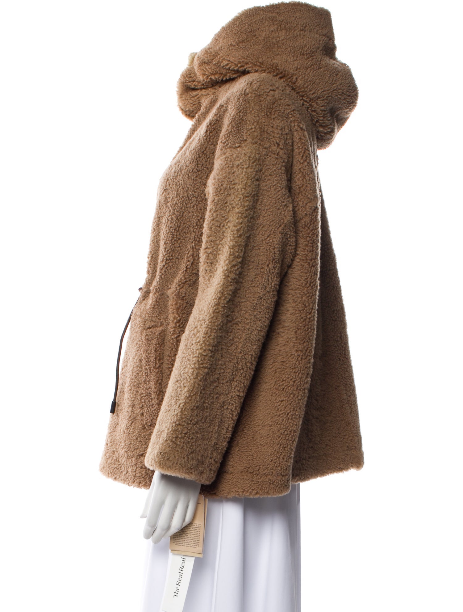 Yves Salomon Lamb Leather Faux Fur Jacket