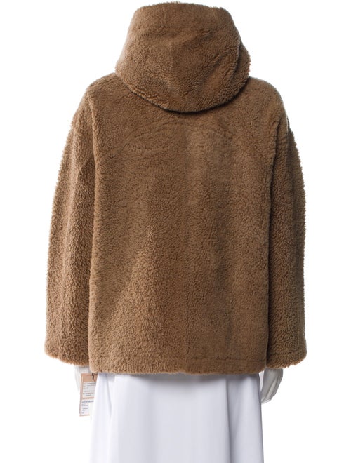 Yves Salomon Lambskin Faux Fur Jacket