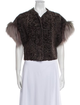 Yves Salomon Cashmere Fur Jacket