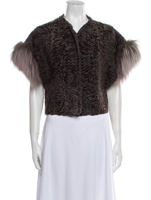 Yves Salomon Cashmere Fur Jacket