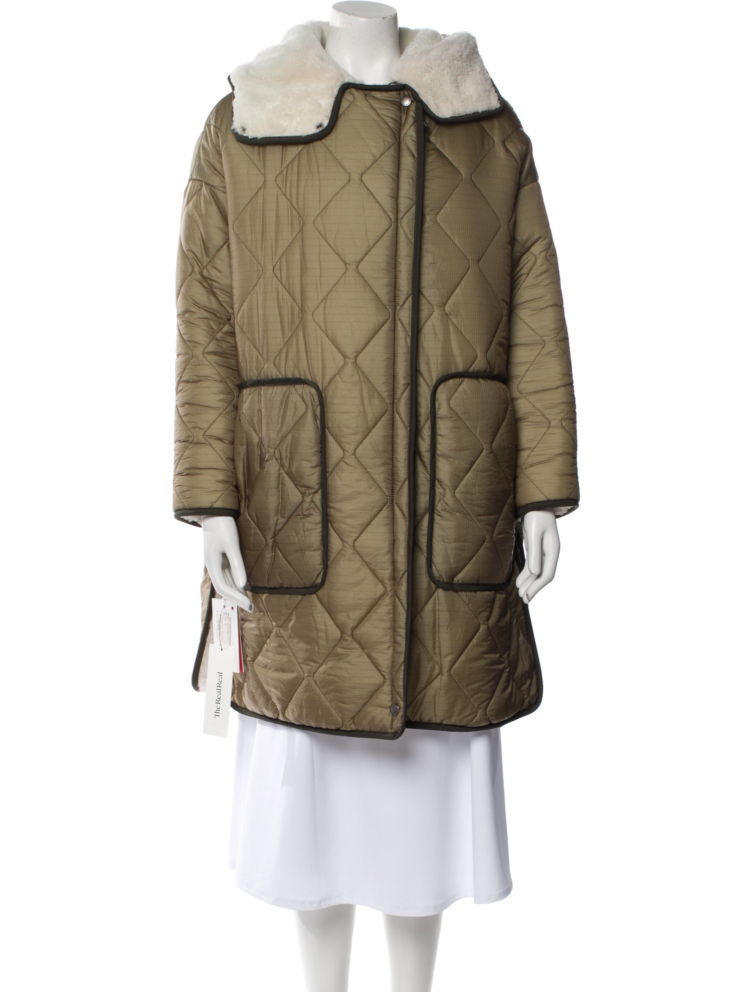 Yves Salomon Lambskin Coat