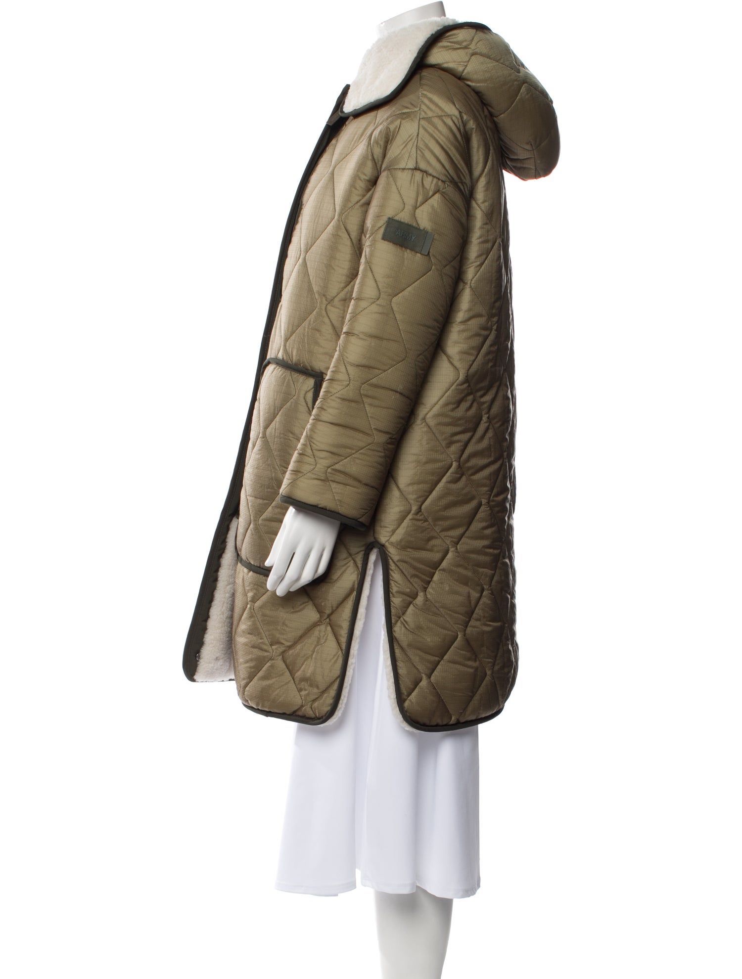 Yves Salomon Lambskin Coat