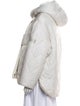 Yves Salomon Lamb Leather Coat