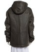 Yves Salomon Lamb Leather Parka