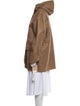 Yves Salomon Lamb Leather Parka
