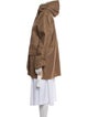 Yves Salomon Lamb Leather Parka