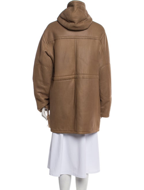 Yves Salomon Lamb Leather Parka