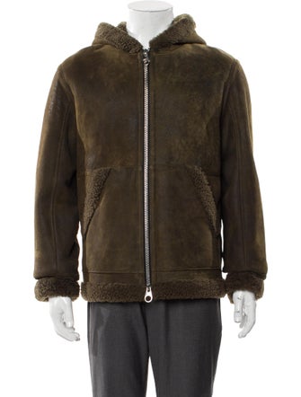 Yves Salomon Lamb Leather Moto Jacket