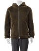 Yves Salomon Lamb Leather Moto Jacket