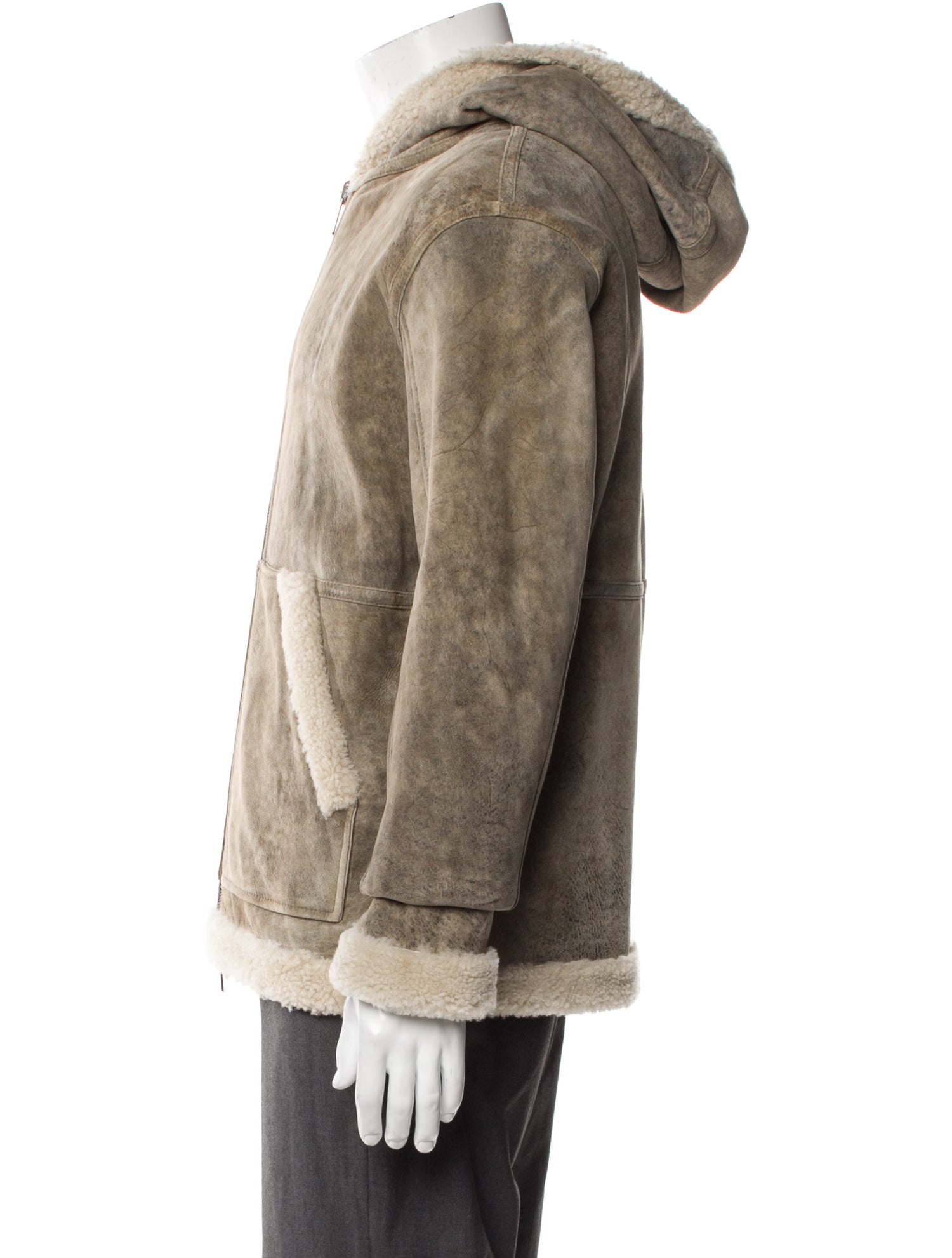 Yves Salomon Lamb Leather Jacket