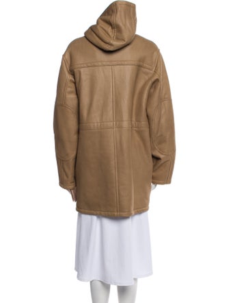 Yves Salomon Lamb Leather Parka