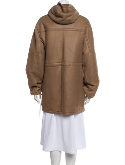 Yves Salomon Lamb Leather Parka