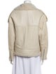 Yves Salomon Lamb Leather Biker Jacket