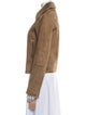 Yves Salomon Lamb Leather Biker Jacket