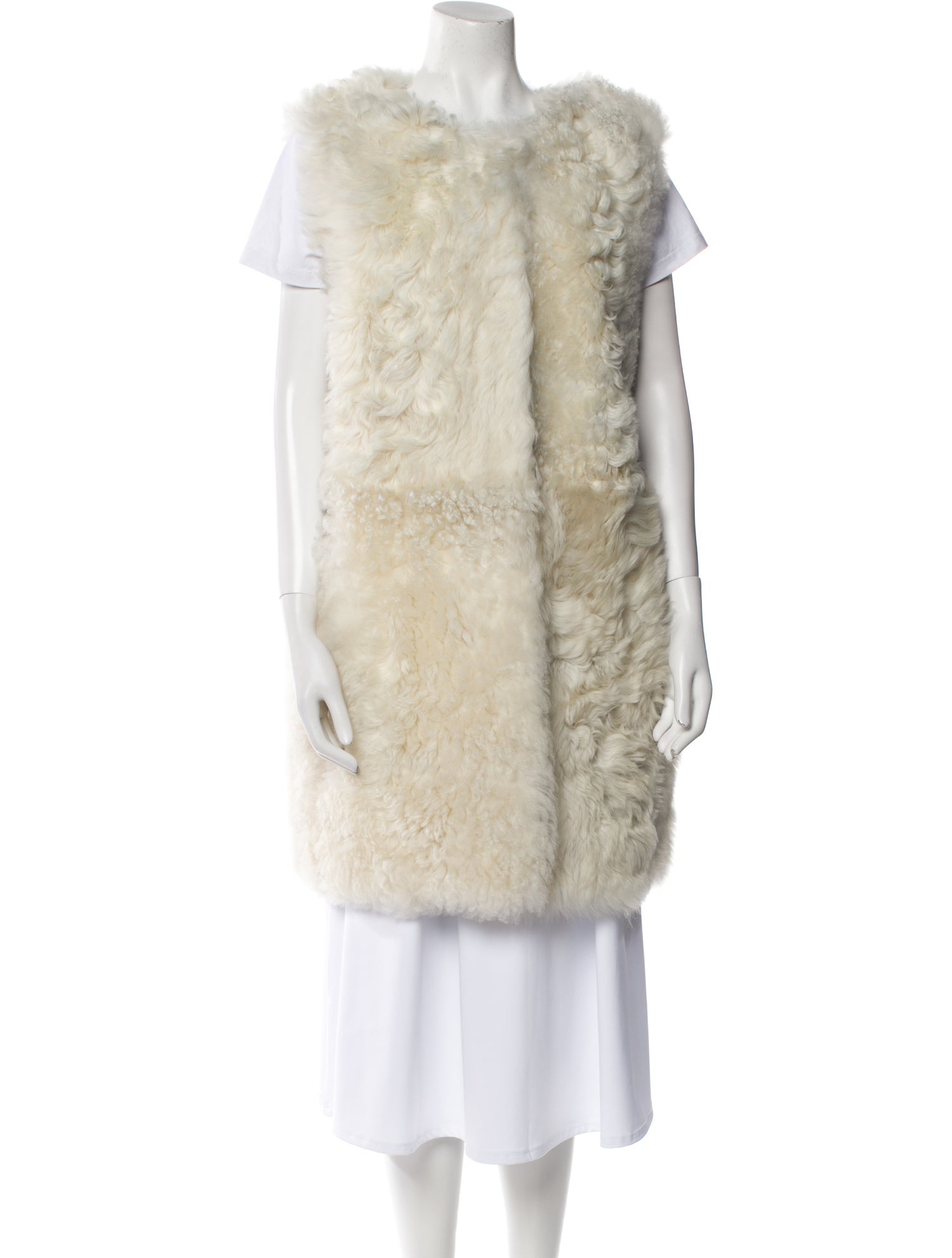 Yves Salomon Lambskin Vest