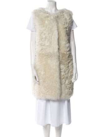 Yves Salomon Lambskin Vest