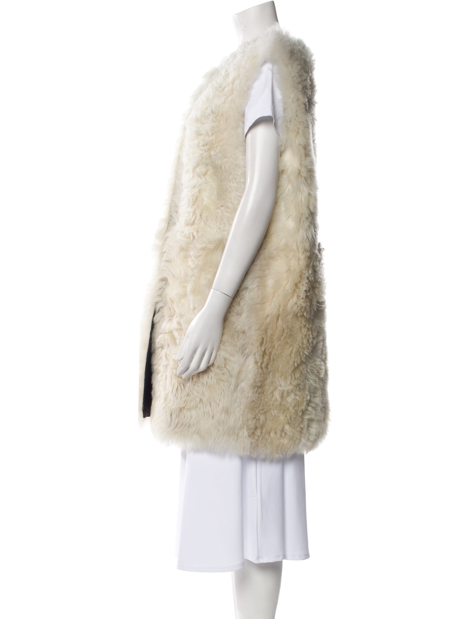 Yves Salomon Lambskin Vest