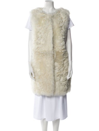 Yves Salomon Lambskin Vest