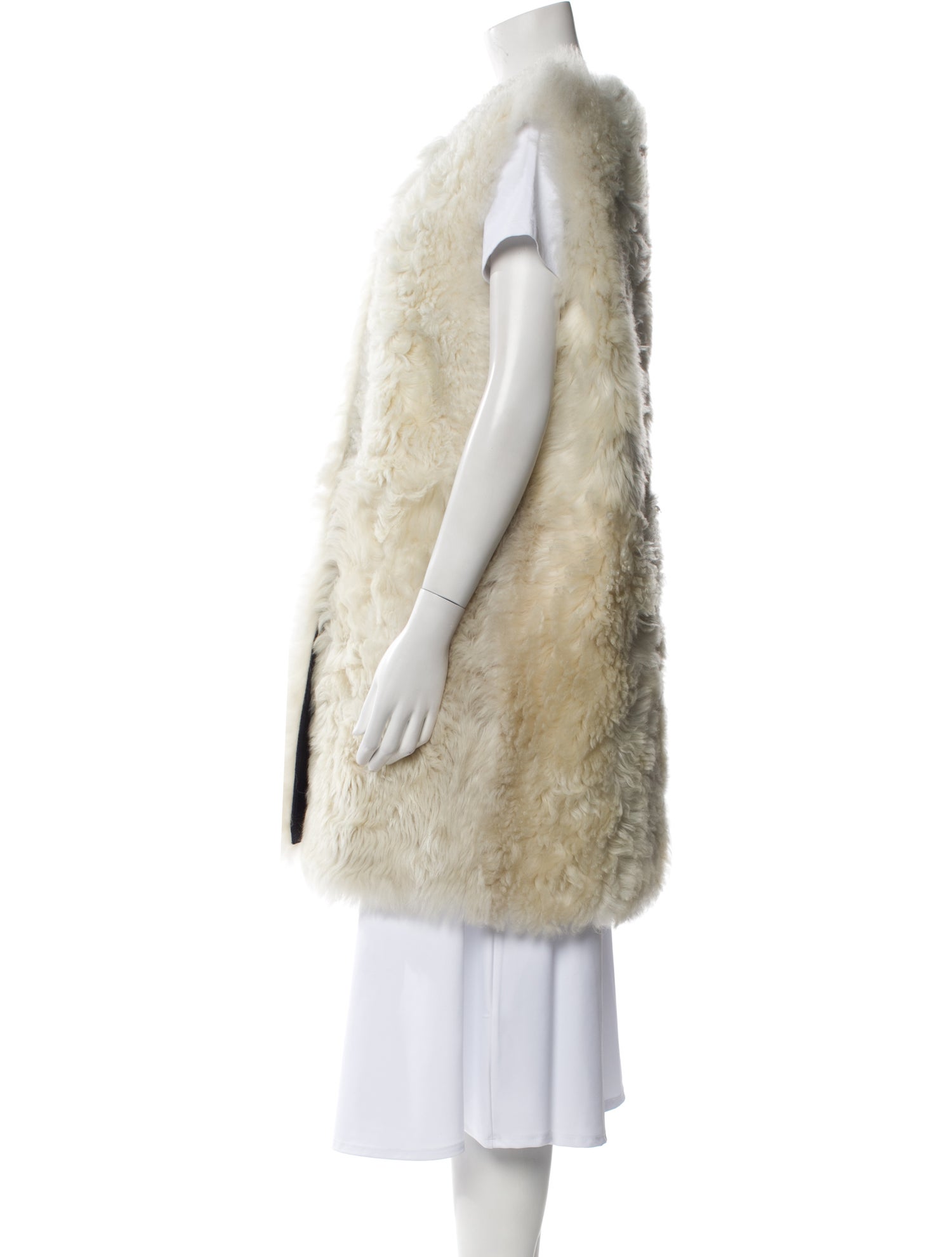 Yves Salomon Lambskin Vest