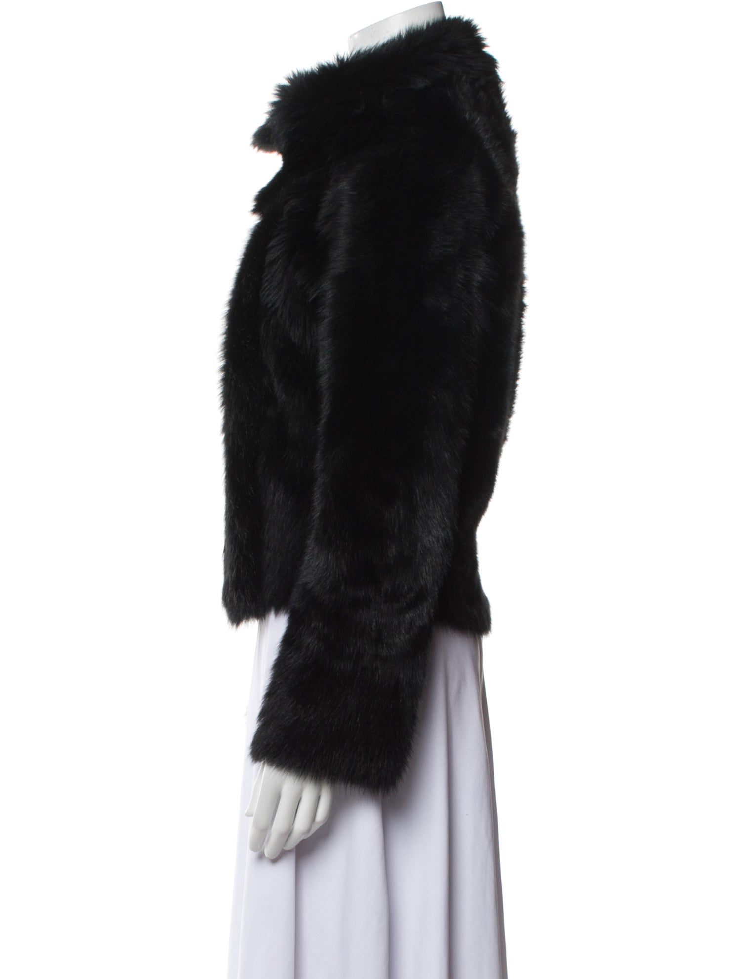 Yves Salomon Lamb Leather Fur Jacket