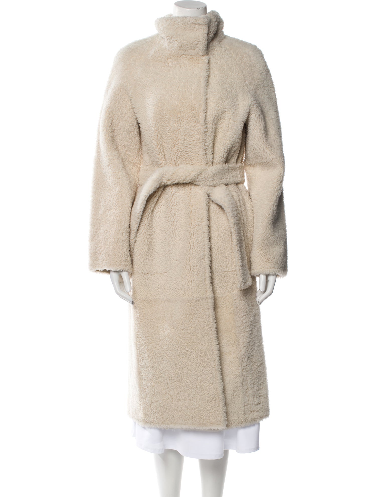 Yves Salomon Fur Faux Fur Coat w/ Tags