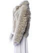 Yves Salomon Fur Faux Fur Jacket