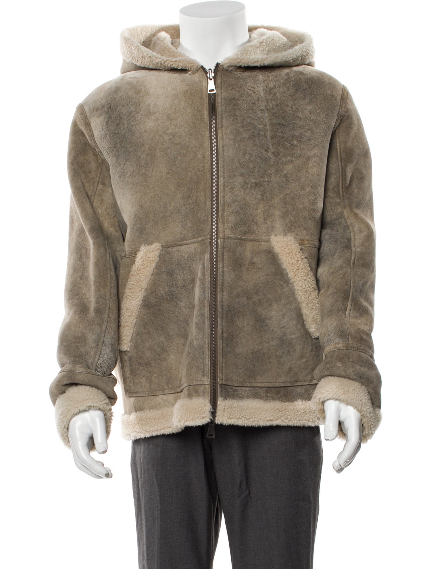 Yves Salomon Lamb Fur Jacket