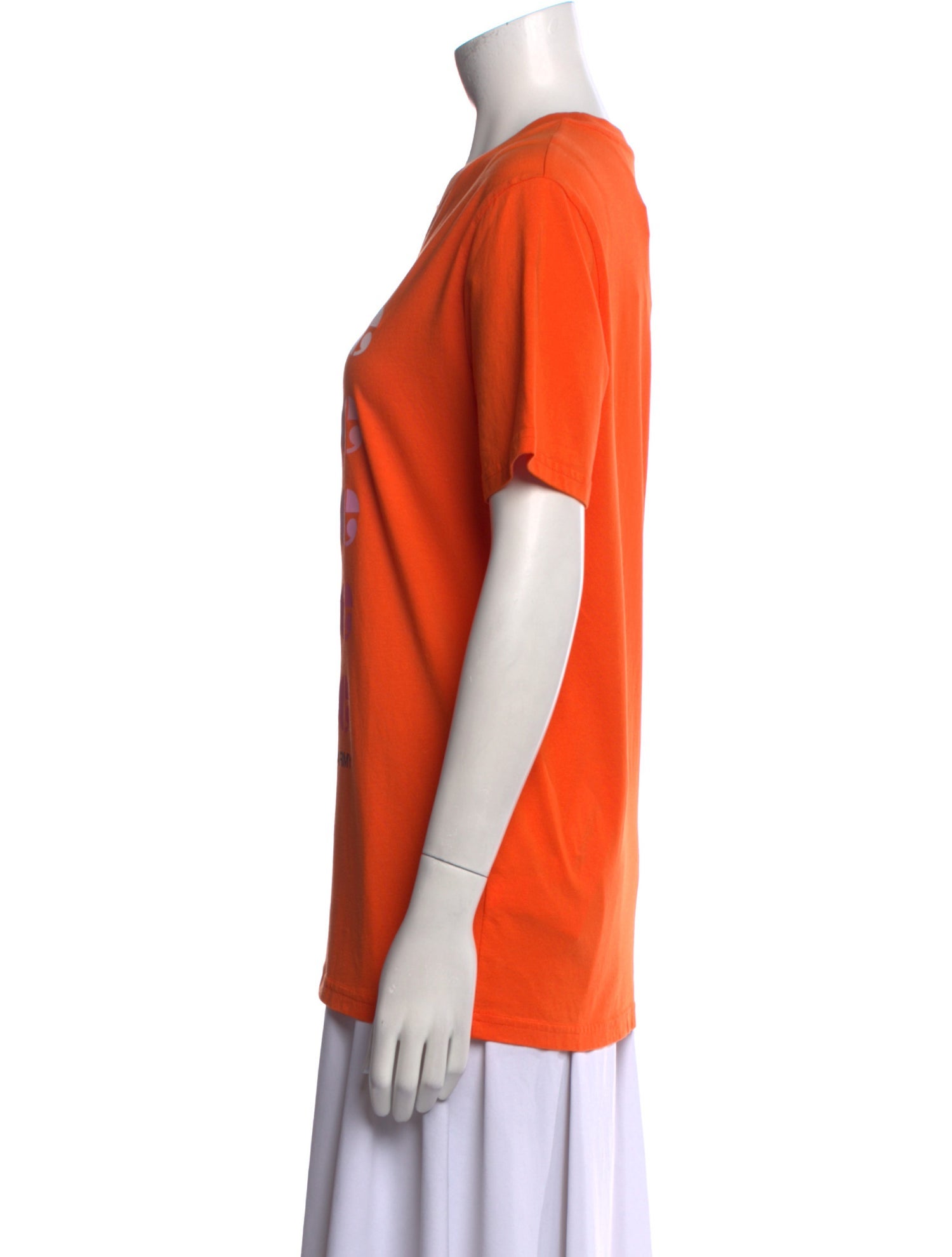 Yves Salomon Graphic Print Crew Neck T-Shirt w/ Tags