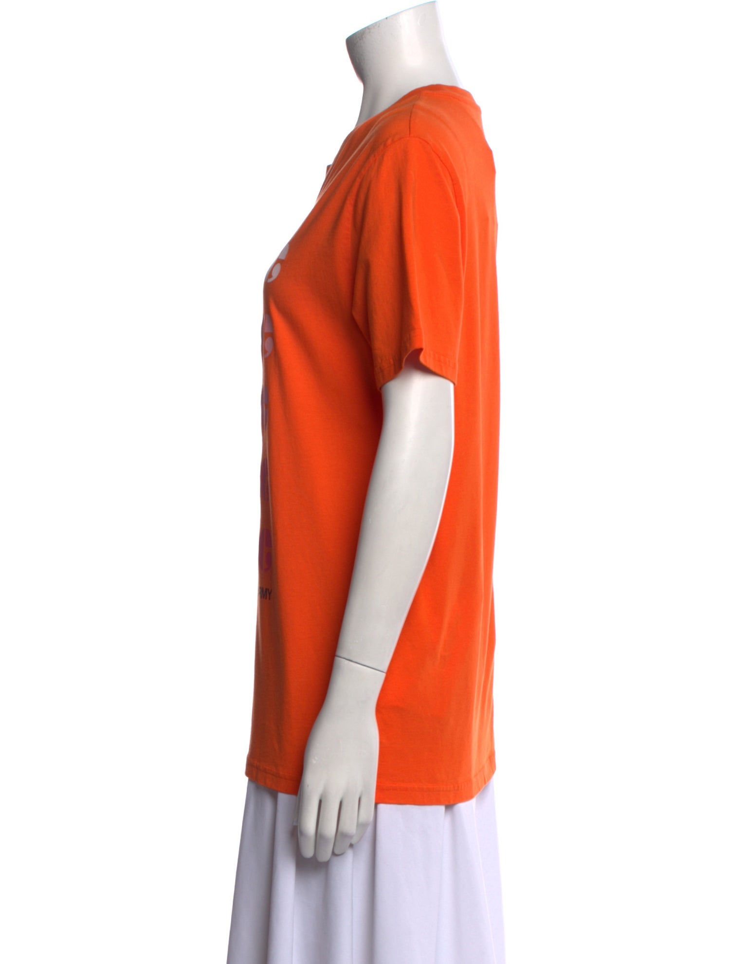 Yves Salomon Graphic Print Crew Neck T-Shirt w/ Tags