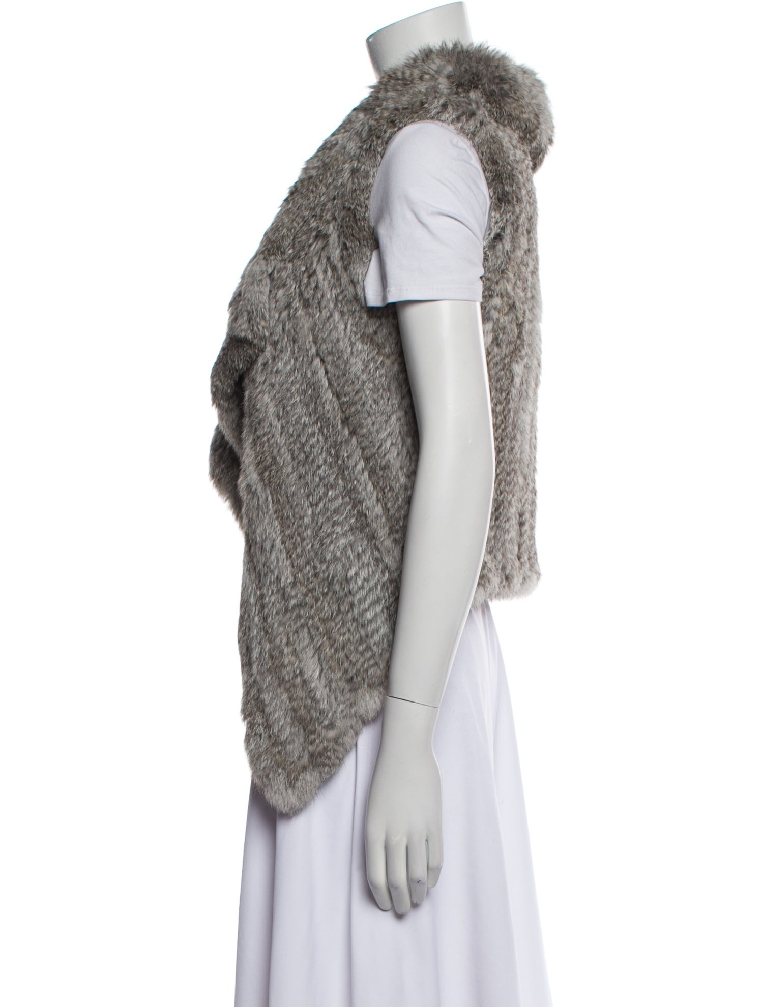 Yves Salomon Fur Printed Fur Jacket