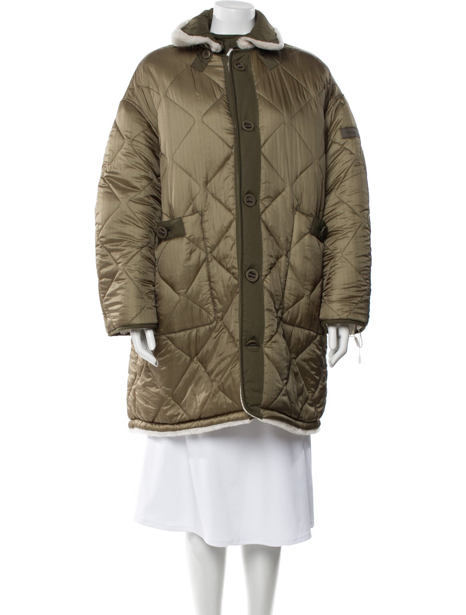 Yves Salomon Lambswool Parka w/ Tags