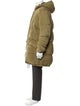 Yves Salomon Lamb Leather Parka