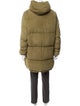 Yves Salomon Lamb Leather Parka