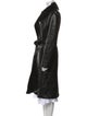 Yves Salomon Lamb Leather Fur Coat