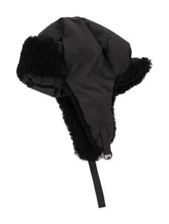 Yves Salomon shearling  bucket hat