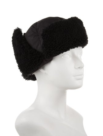 Yves Salomon shearling bucket hat