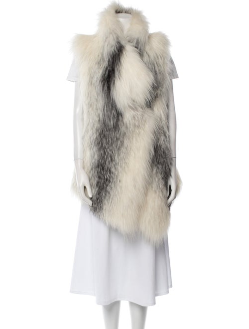 Yves Salomon Fox Fur Jacket