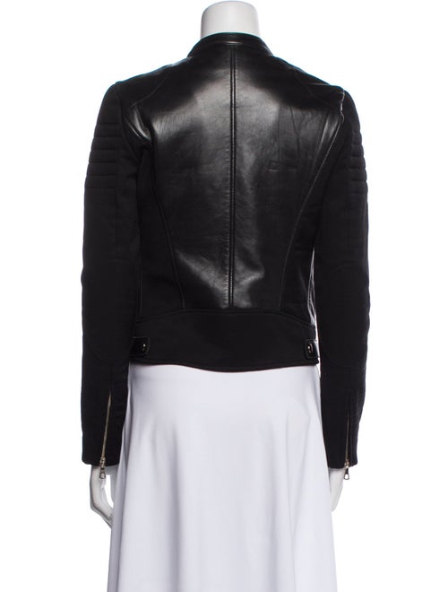 Yves Salomon Leather Biker Jacket