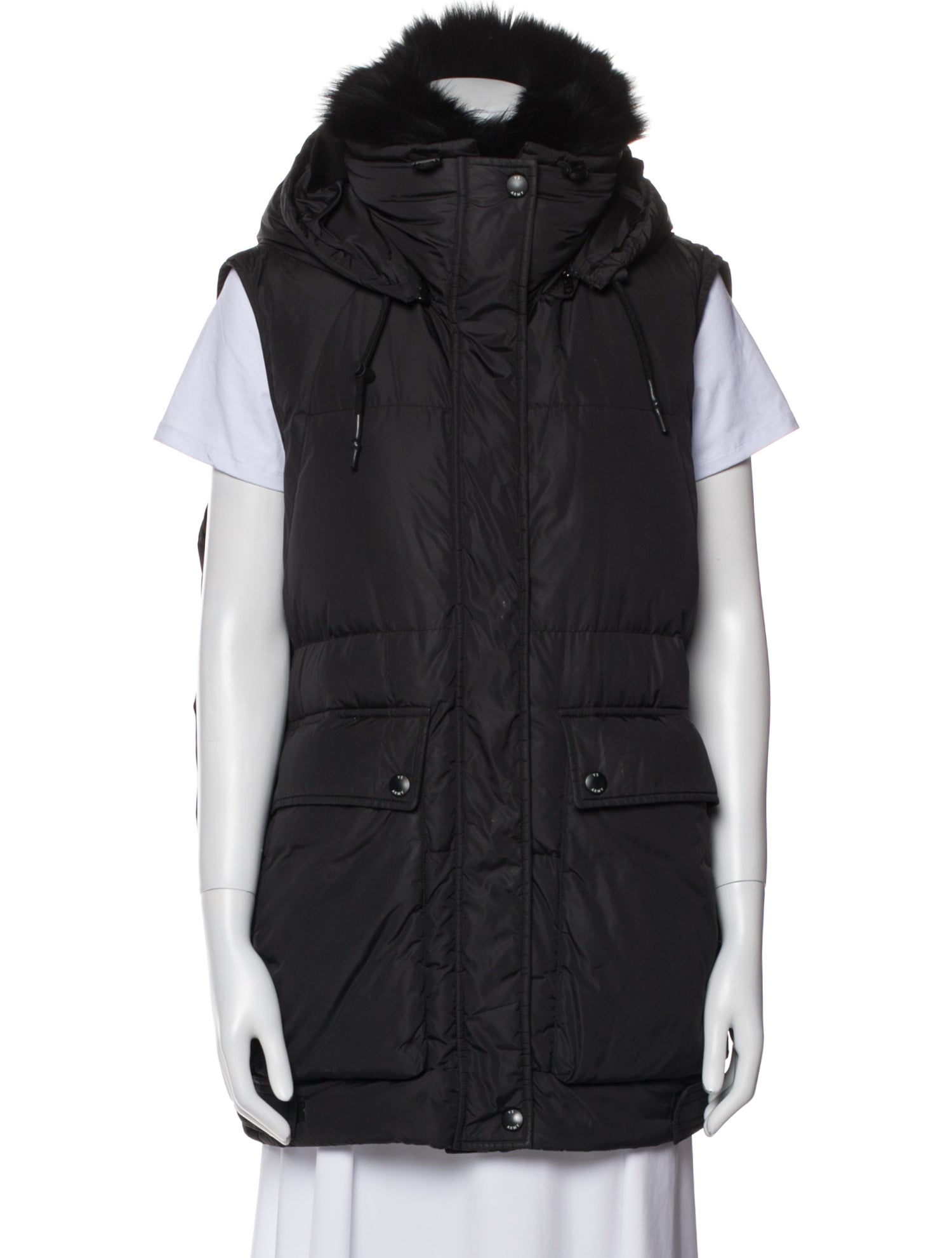 Yves Salomon Fox Fur Jacket