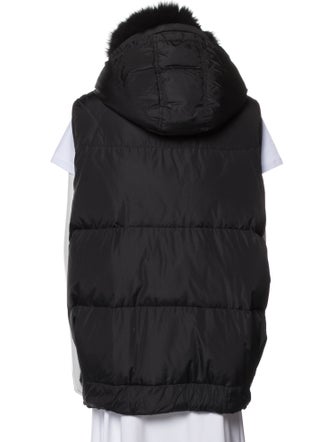 Yves Salomon Fox Fur Jacket