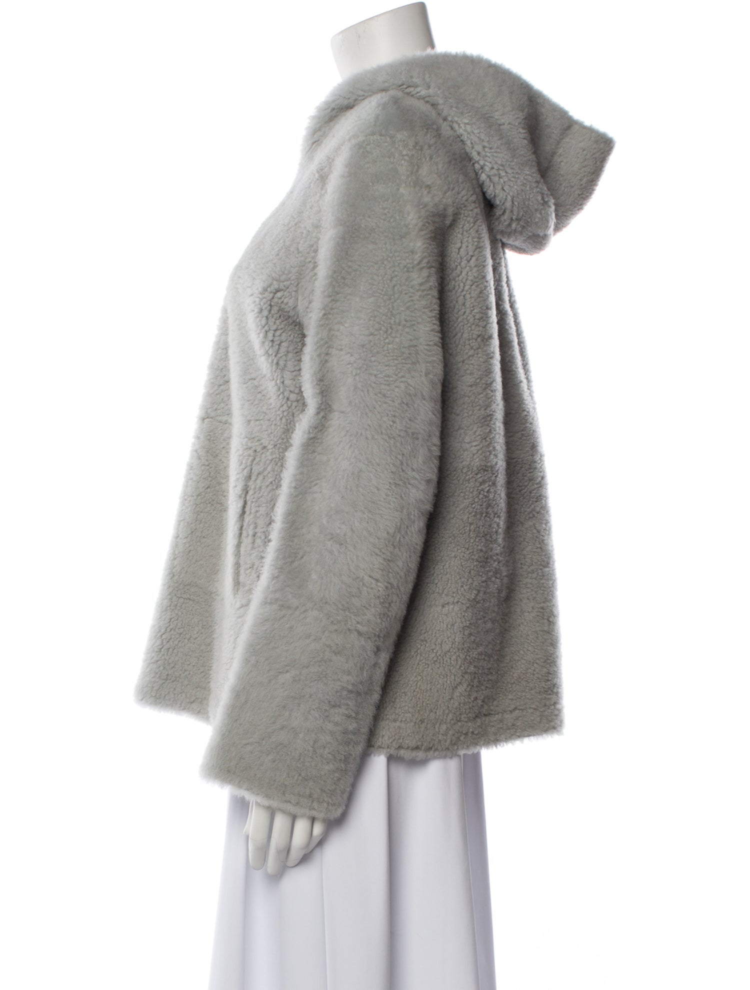 Yves Salomon Fur Faux Fur Jacket