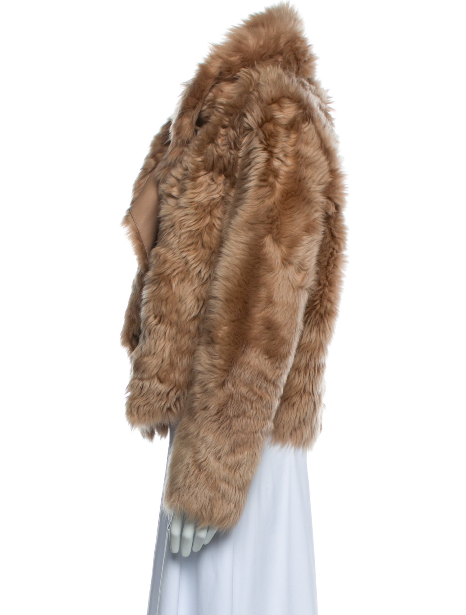 Yves Salomon Fur Faux Fur Jacket