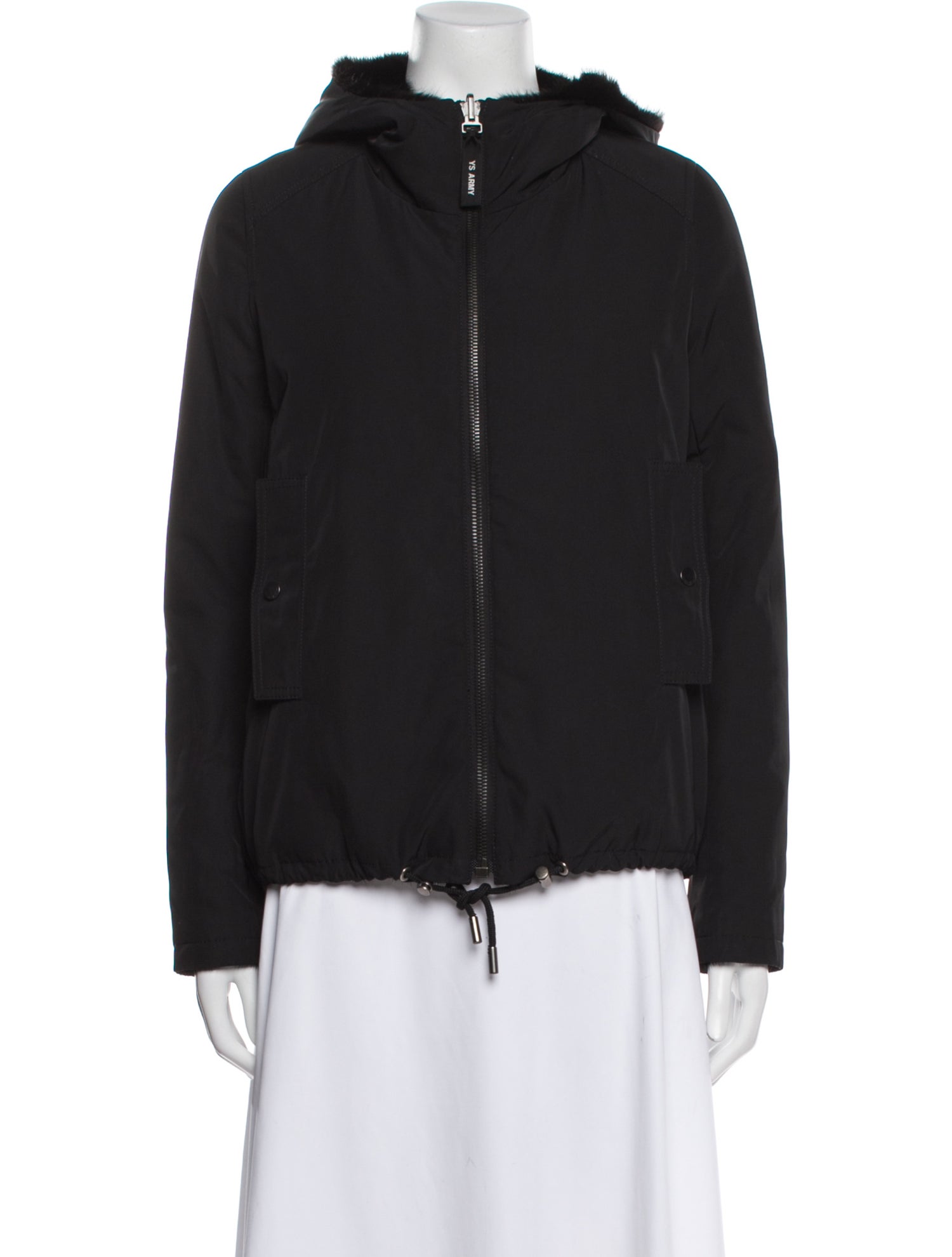 Army by Yves Salomon Lamb Leather Fur Jacket