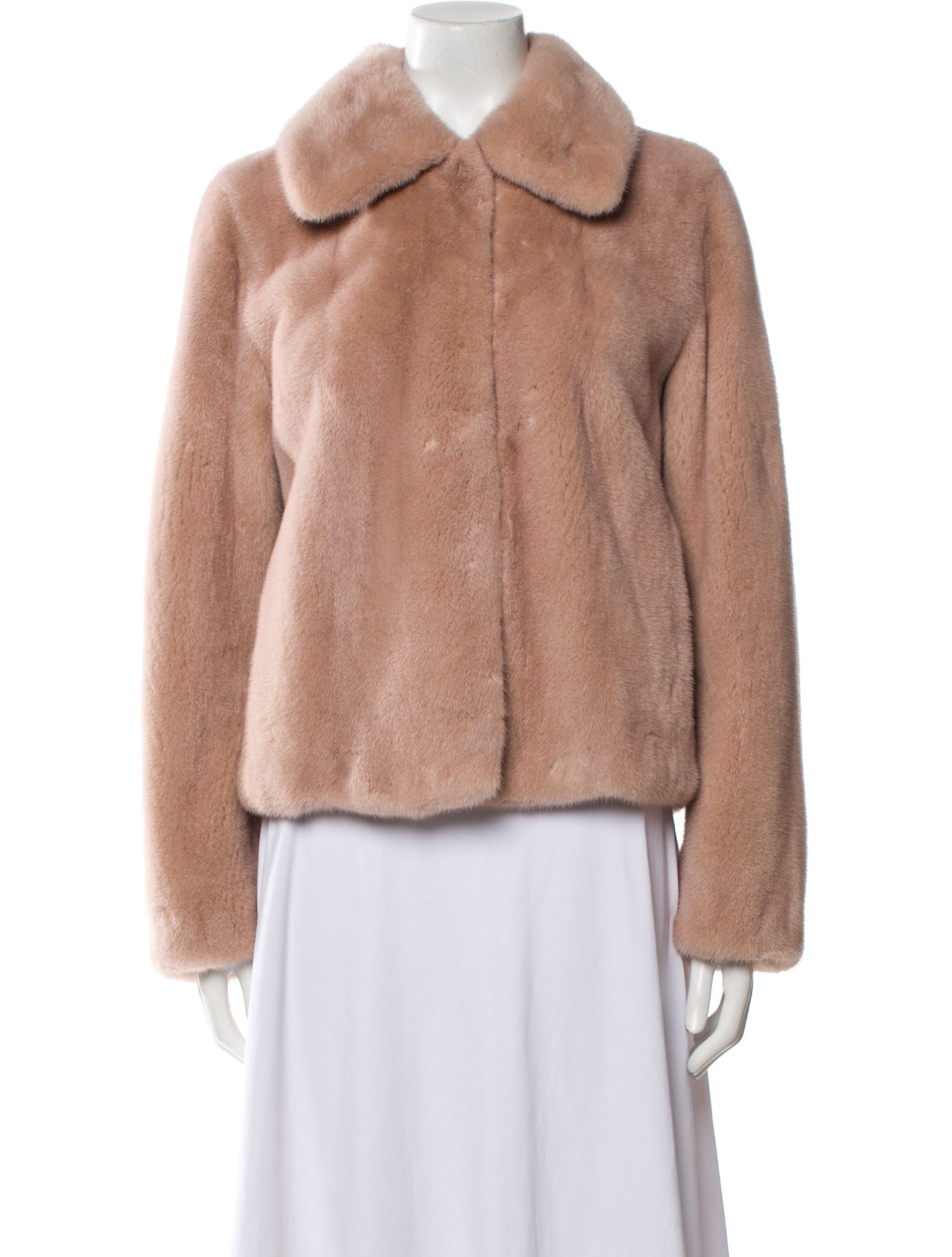 Yves Salomon Mink Fur Jacket