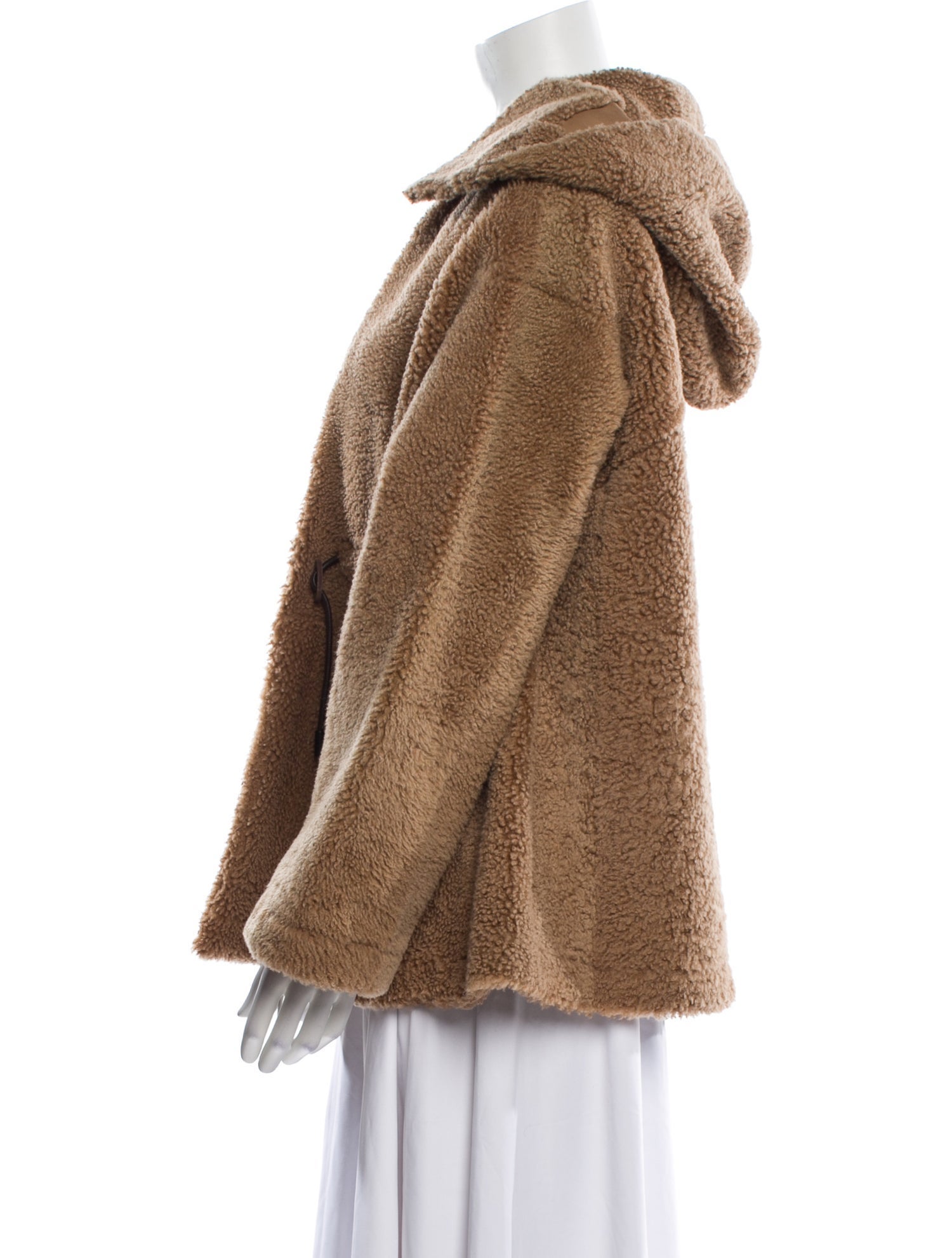 Yves Salomon Lamb Leather Coat