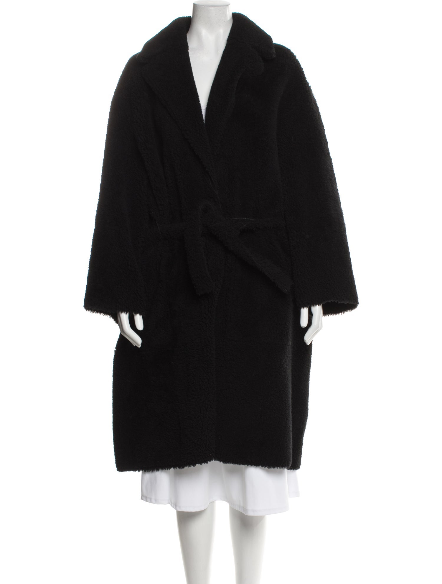 Yves Salomon Lamb Leather Coat