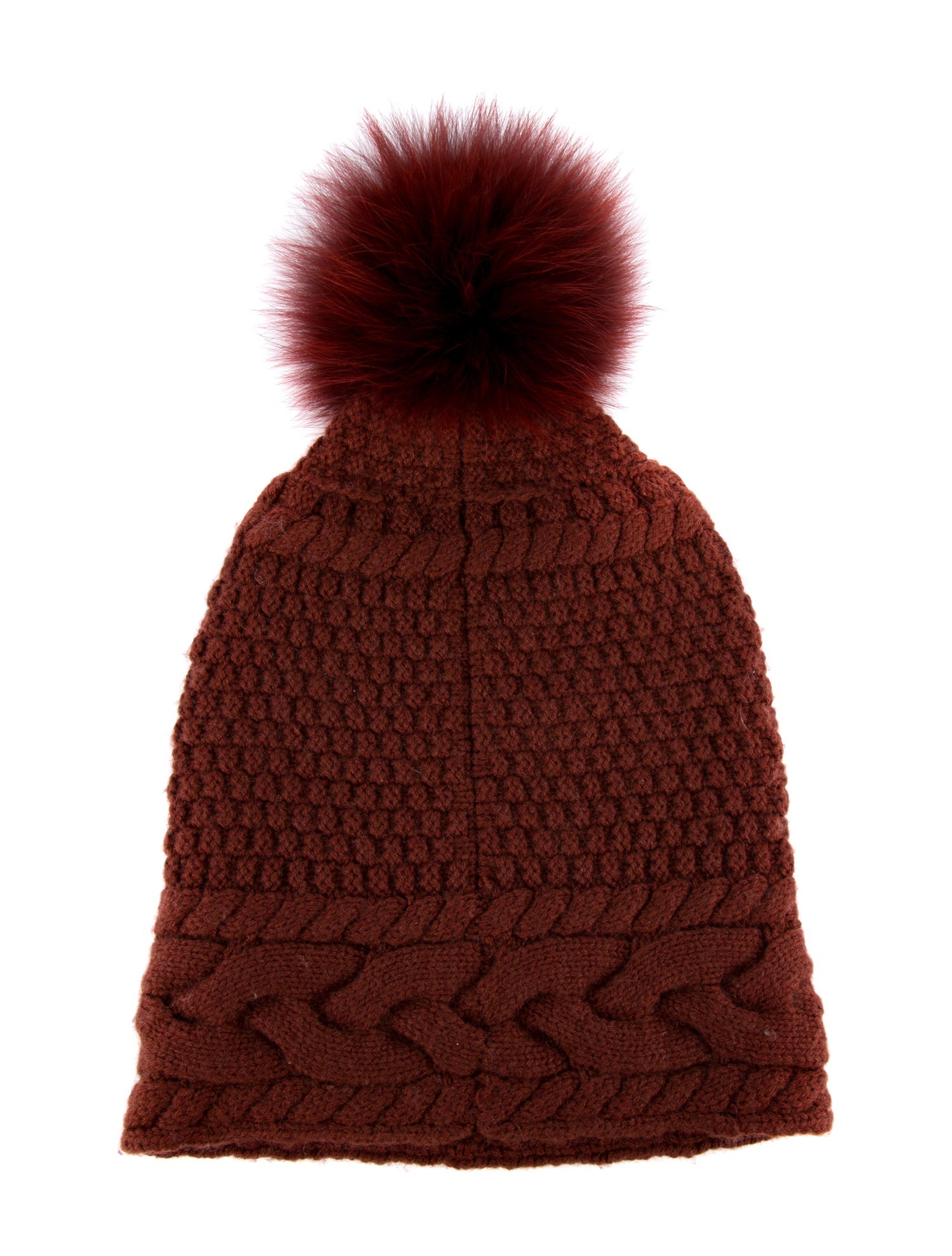 Yves Salomon Wool-Knit Beanie