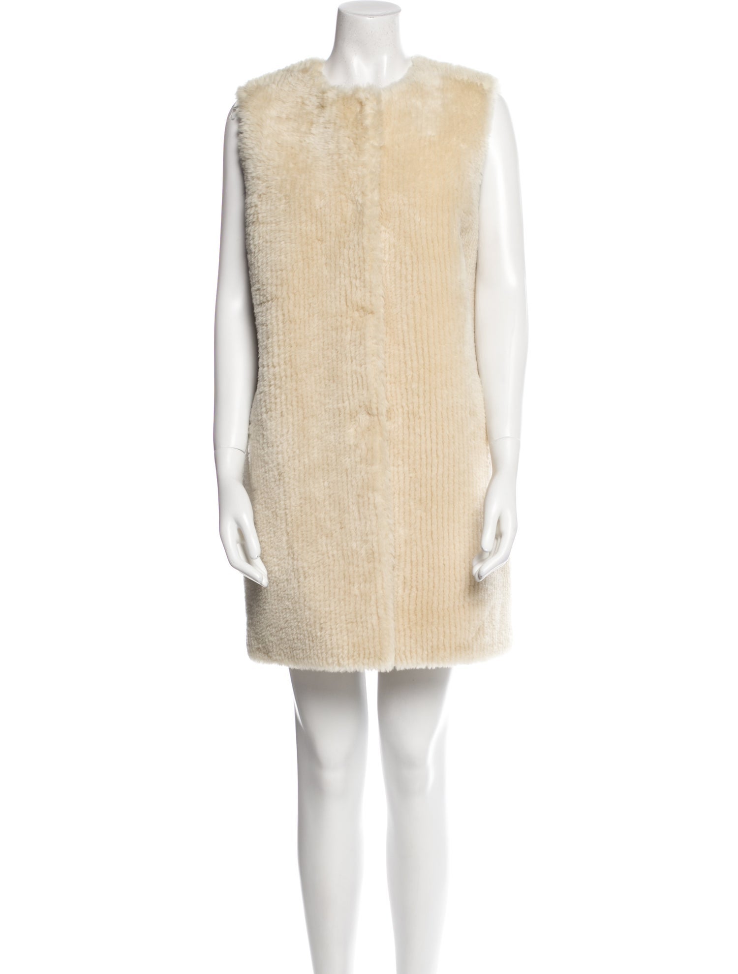 Yves Salomon Lamb Leather Coat