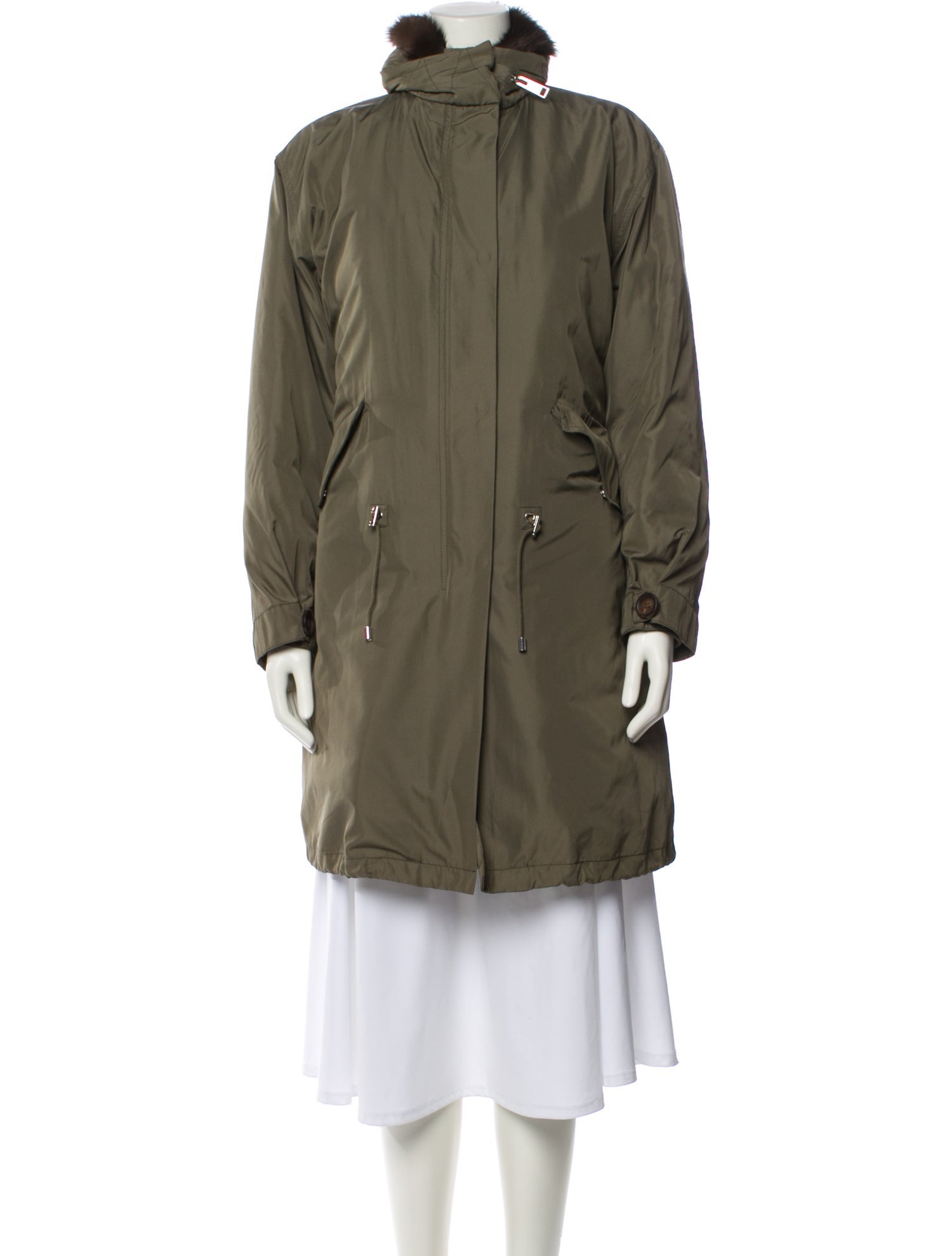 Yves Salomon Sable Fur Coat