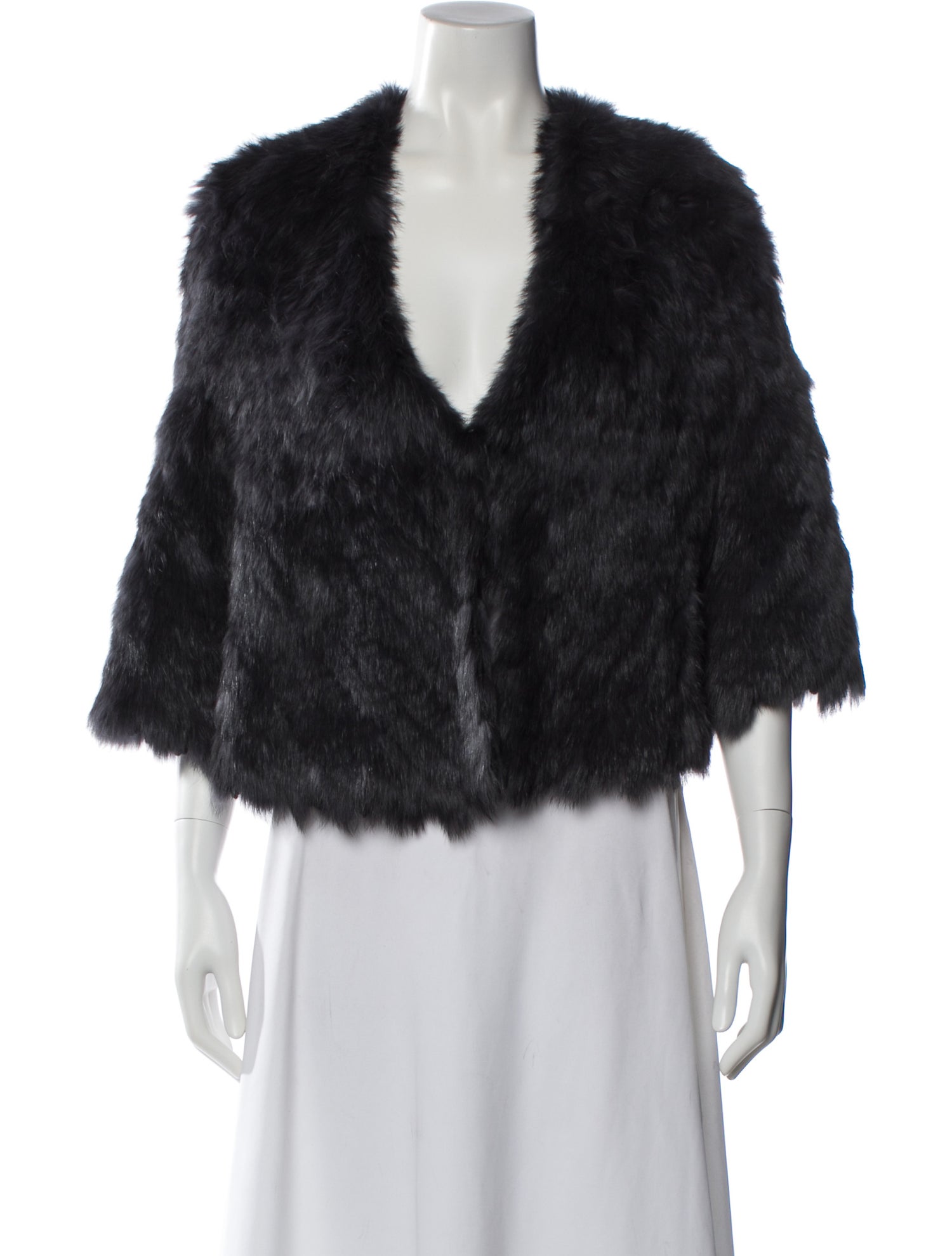 Yves Salomon Fur Faux Fur Jacket